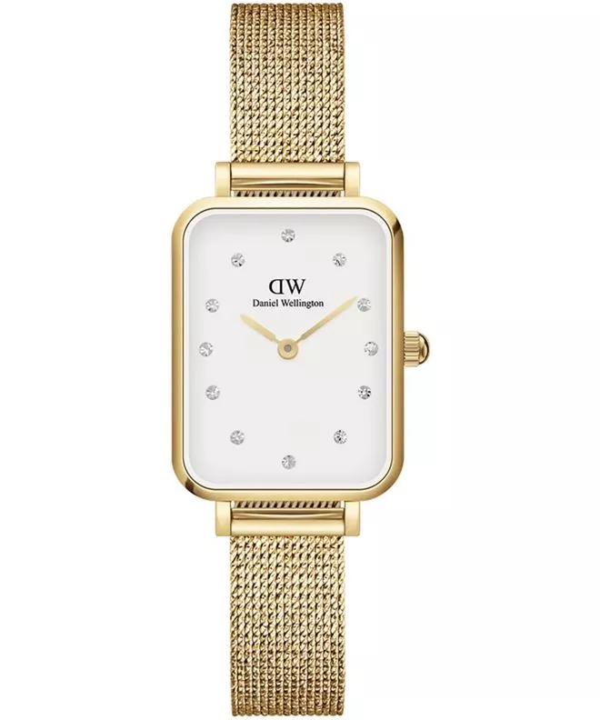 Ρολόι Γυναικεία Daniel Wellington Quadro Lumine Pressed Evergold 20 DW00100599