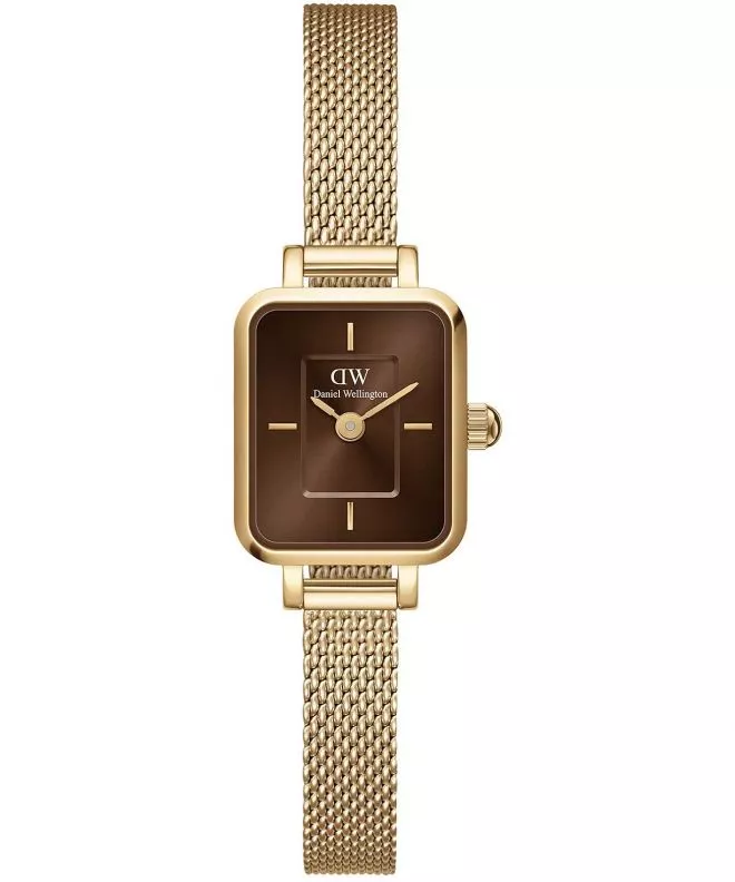 Ρολόι Γυναικεία Daniel Wellington Quadro Mini Evergold Amber 15 DW00100654