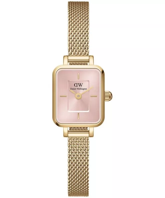 Ρολόι Γυναικεία Daniel Wellington Quadro Mini Evergold Blush 15 DW00100655