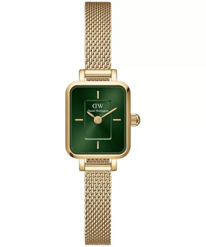 Ρολόι Γυναικεία Daniel Wellington Quadro Mini Evergold Emerald 15 DW00100653