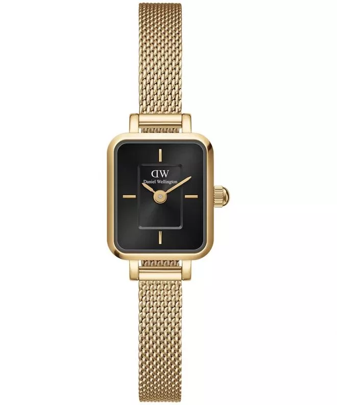 Ρολόι Γυναικεία Daniel Wellington Quadro Mini Evergold Onyx 15 DW00100652