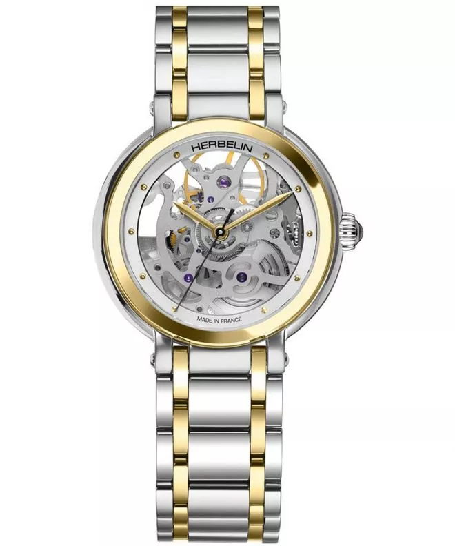 Ρολόι Γυναικεία Herbelin Galet Automatic Skeleton 1630BTSQ12