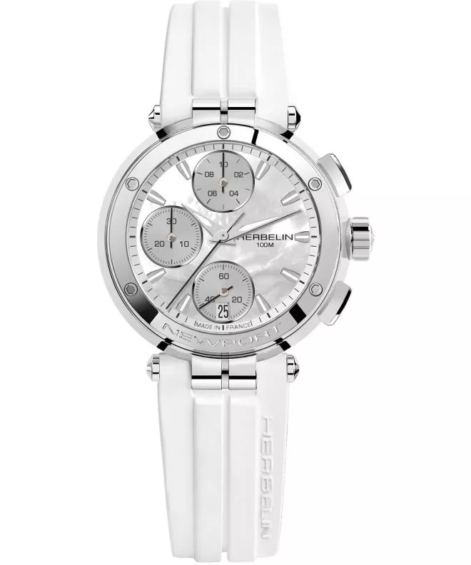 Ρολόι Γυναικεία Herbelin Newport Chronograph 35688AP19CW (35688/AP19CW)