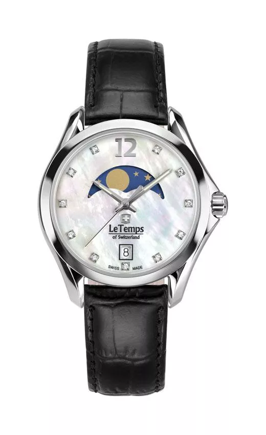 Ρολόι Γυναικεία Le Temps Sport Elegance Moon Phase LT1030.06BL01