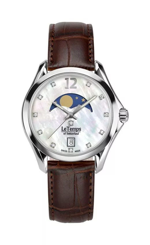 Ρολόι Γυναικεία Le Temps Sport Elegance Moon Phase LT1030.06BL02