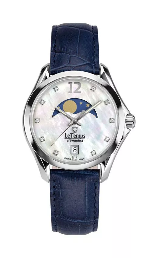 Ρολόι Γυναικεία Le Temps Sport Elegance Moon Phase LT1030.06BL03