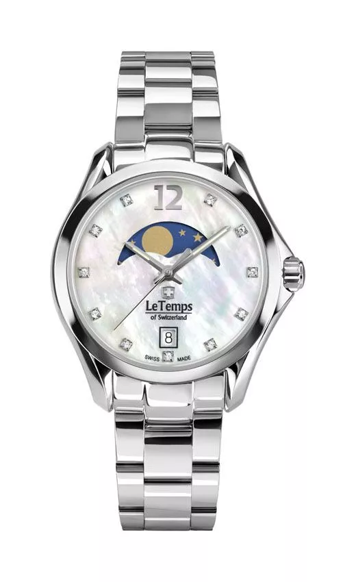 Ρολόι Γυναικεία Le Temps Sport Elegance Moon Phase LT1030.06BS01