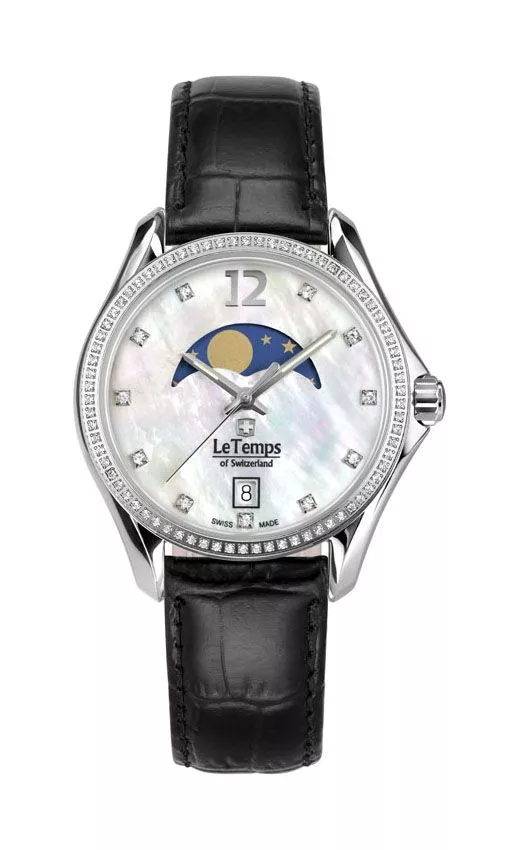 Ρολόι Γυναικεία Le Temps Sport Elegance Moon Phase LT1030.16BL01