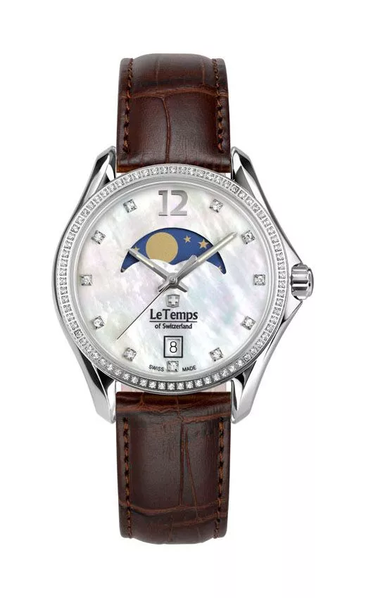 Ρολόι Γυναικεία Le Temps Sport Elegance Moon Phase LT1030.16BL02