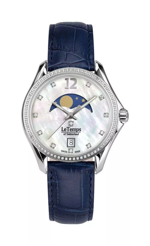 Ρολόι Γυναικεία Le Temps Sport Elegance Moon Phase LT1030.16BL03