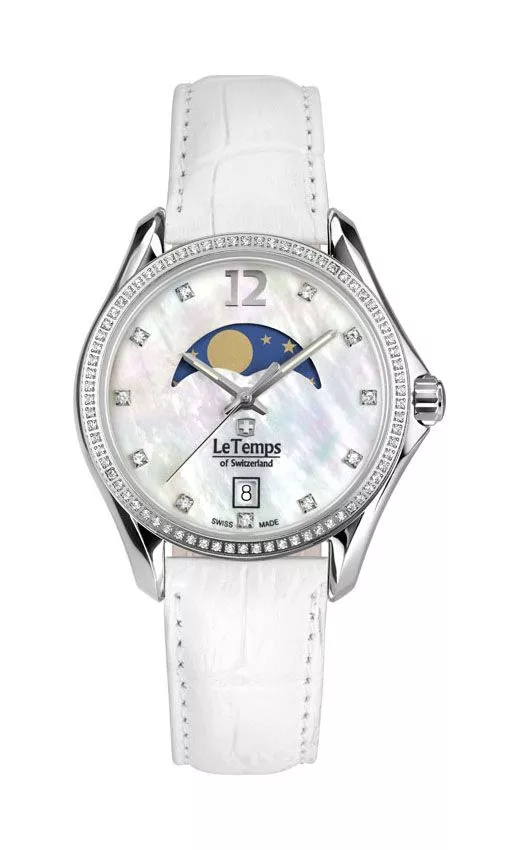 Ρολόι Γυναικεία Le Temps Sport Elegance Moon Phase LT1030.16BL04