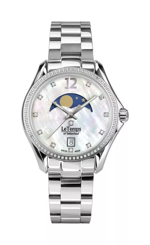 Ρολόι Γυναικεία Le Temps Sport Elegance Moon Phase LT1030.16BS01