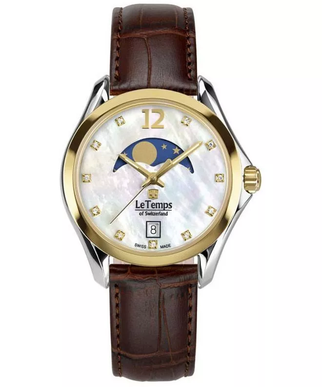 Ρολόι Γυναικεία Le Temps Sport Elegance Moon Phase LT1030.69BL62