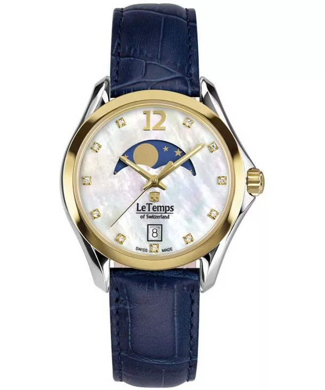 Ρολόι Γυναικεία Le Temps Sport Elegance Moon Phase LT1030.69BL63