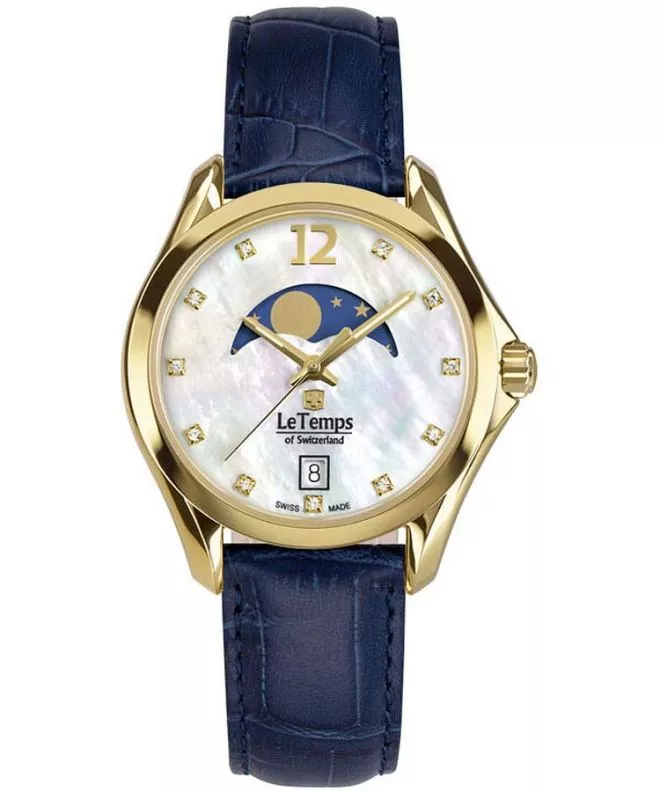 Ρολόι Γυναικεία Le Temps Sport Elegance Moon Phase LT1030.89BL63