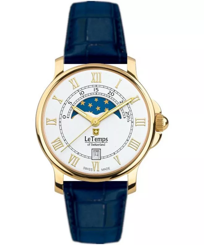 Ρολόι Γυναικεία Le Temps Zafira Moon Phase LT1055.53BL63