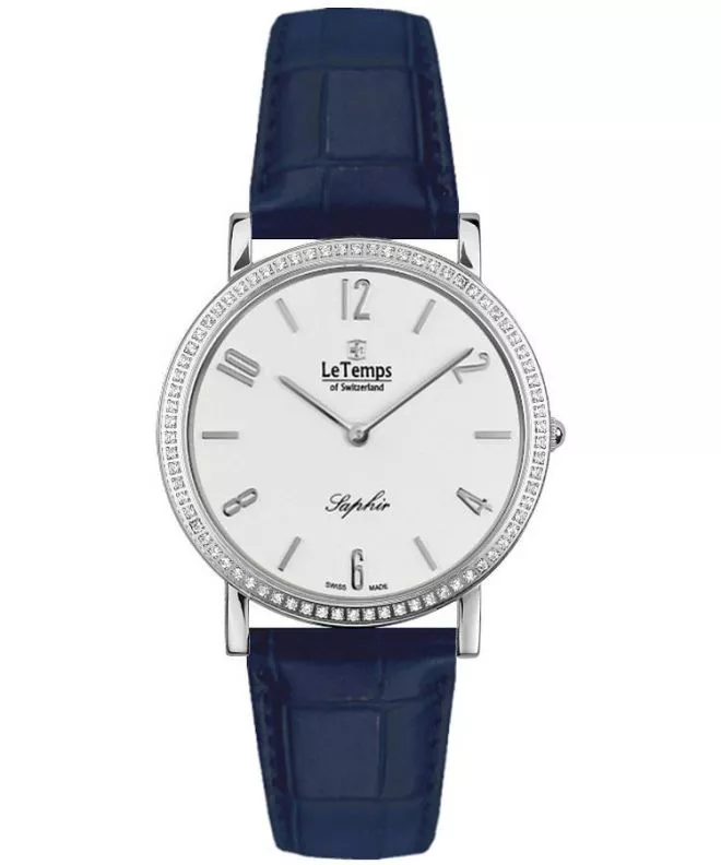 Ρολόι Γυναικεία Le Temps Zafira Slim Swarovski LT1086.01BL03