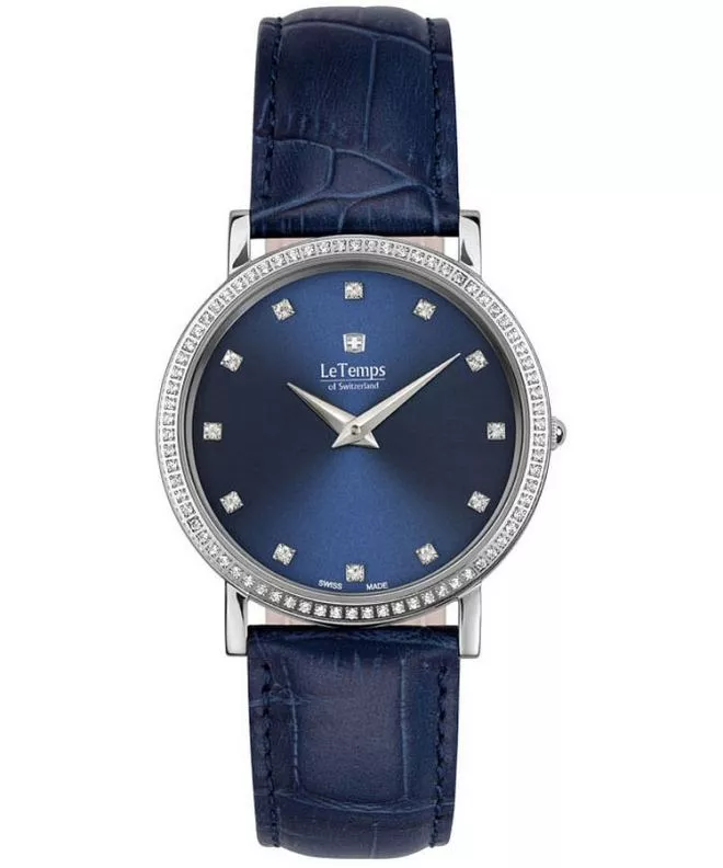 Ρολόι Γυναικεία Le Temps Zafira Slim Swarovski LT1086.13BL03