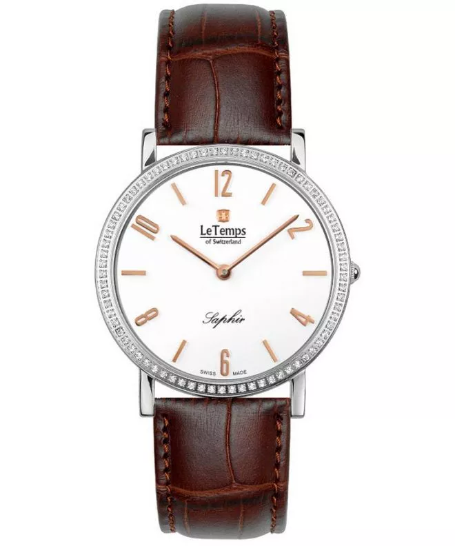 Ρολόι Γυναικεία Le Temps Zafira Slim Swarovski LT1086.41BL02