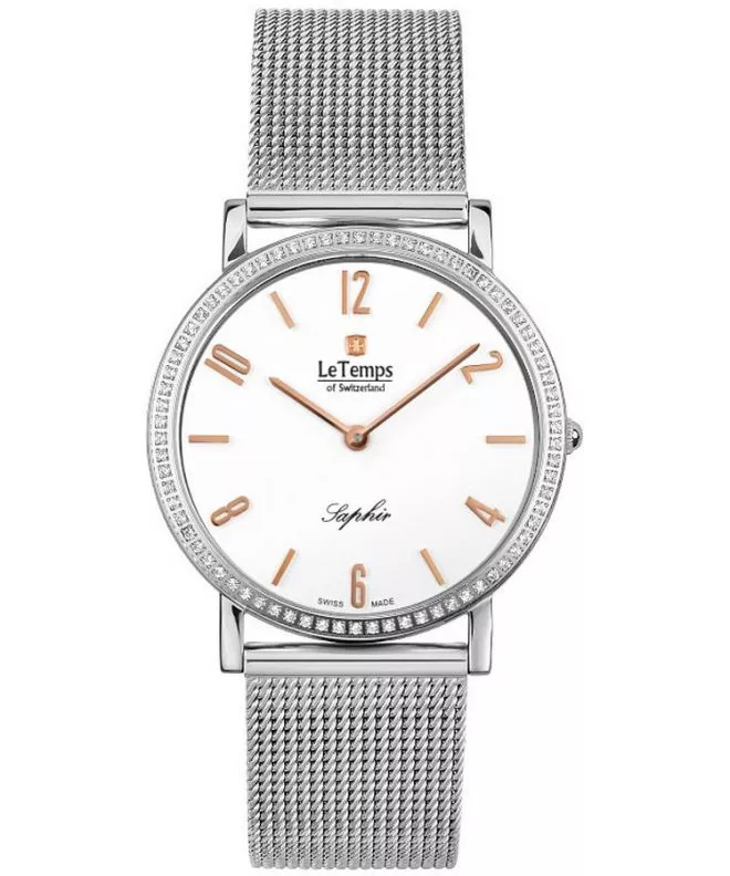 Ρολόι Γυναικεία Le Temps Zafira Slim Swarovski LT1086.41BS01