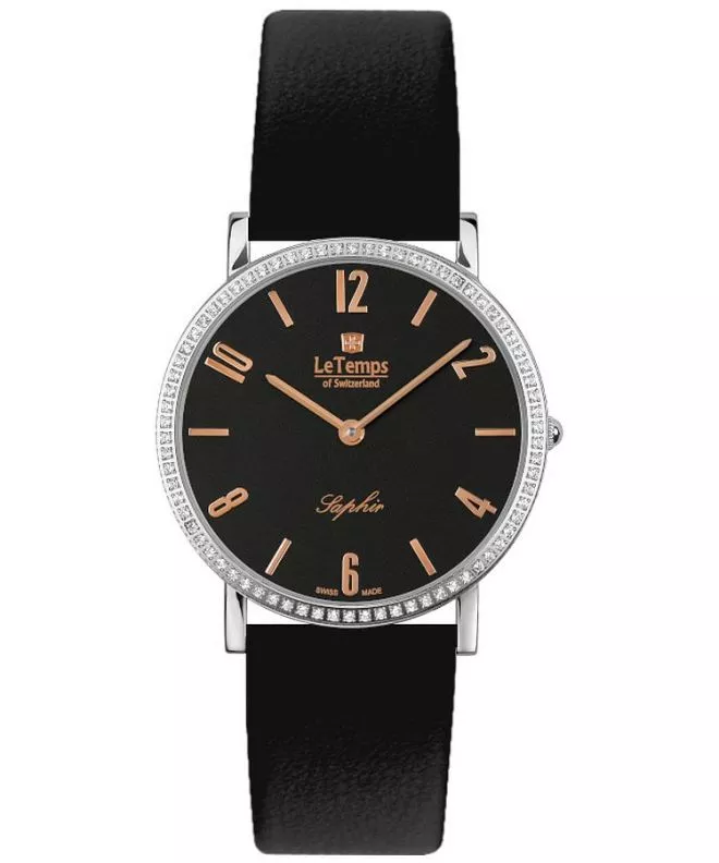 Ρολόι Γυναικεία Le Temps Zafira Slim Swarovski LT1086.42BL11