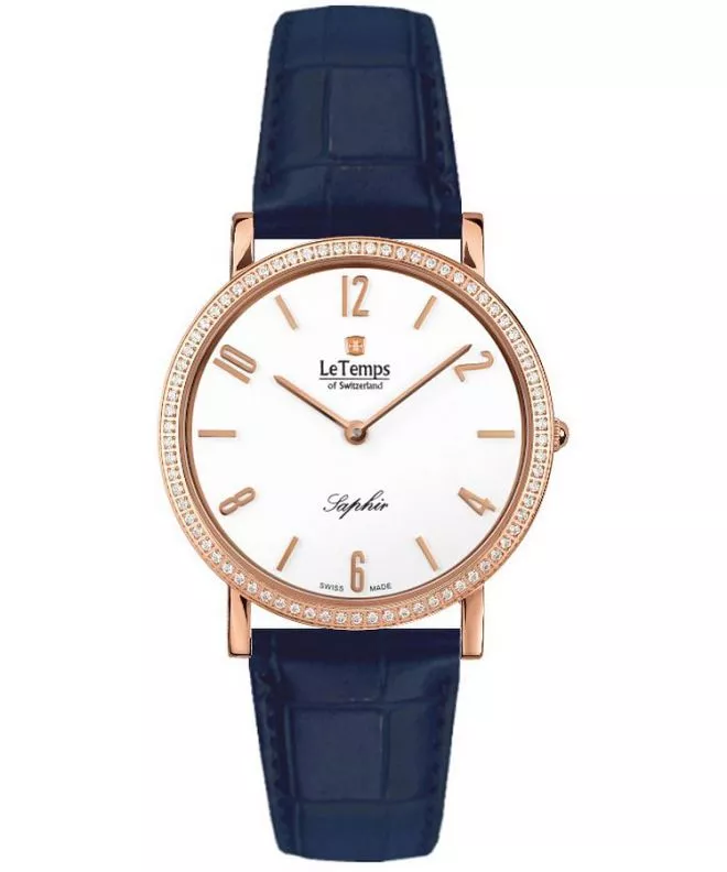 Ρολόι Γυναικεία Le Temps Zafira Slim Swarovski LT1086.51BL53