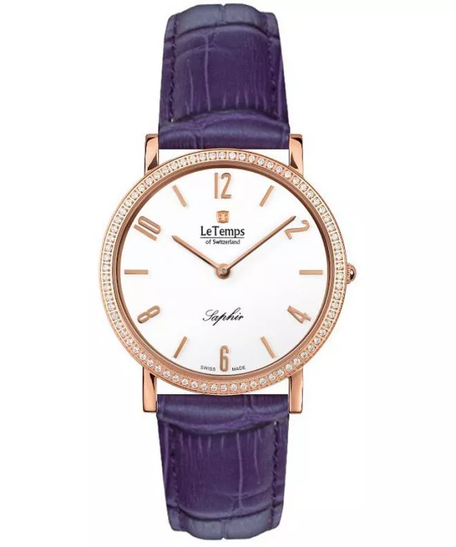 Ρολόι Γυναικεία Le Temps Zafira Slim Swarovski LT1086.51BL59