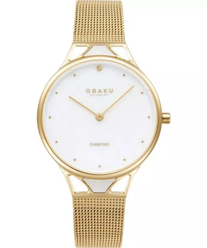 Ρολόι Γυναικεία Obaku Diamond V302LXGWMG
