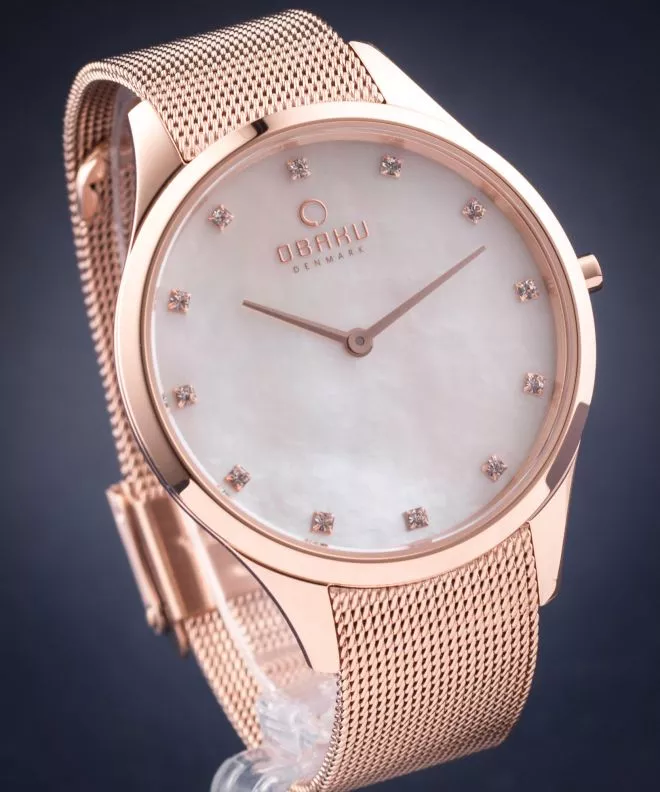 Ρολόι Γυναικεία Obaku Fin Rose V217LXVWMV