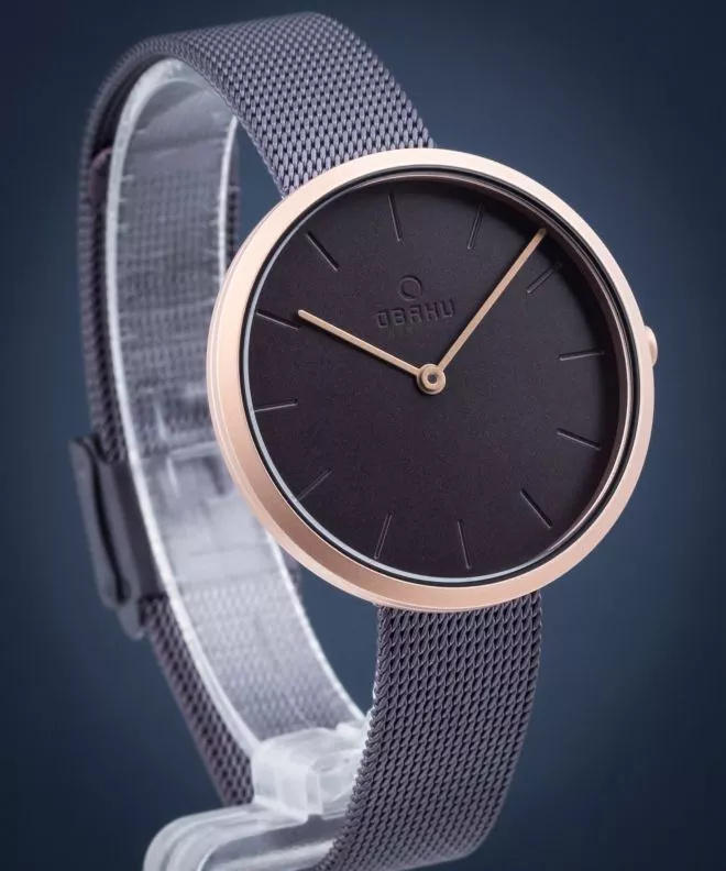 Ρολόι Γυναικεία Obaku Hassel Lille Walnut V219LXVNMN