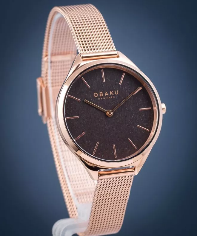 Ρολόι Γυναικεία Obaku Kafee Chocolate V257LHVNMV