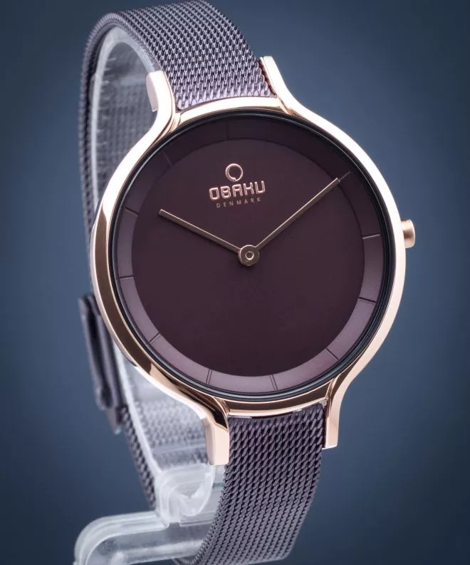Ρολόι Γυναικεία Obaku Kyst Walnut V228LXVNMN