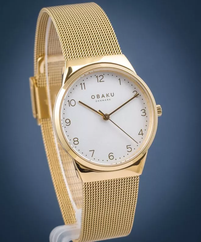 Ρολόι Γυναικεία Obaku Land Gold V255LXGIMG