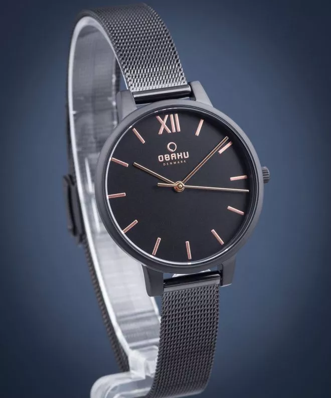 Ρολόι Γυναικεία Obaku Liv Charcoal V209LXBBMB
