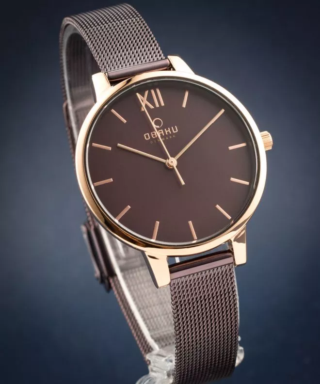 Ρολόι Γυναικεία Obaku Liv Walnut V209LXVNMN