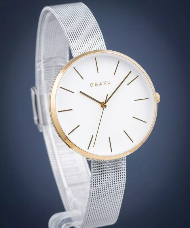 Ρολόι Γυναικεία Obaku Mynte Gold Bi V211LXGIMC1