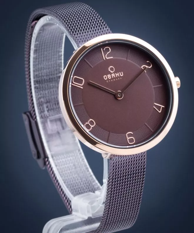 Ρολόι Γυναικεία Obaku Vand Walnut V195LXVNMN