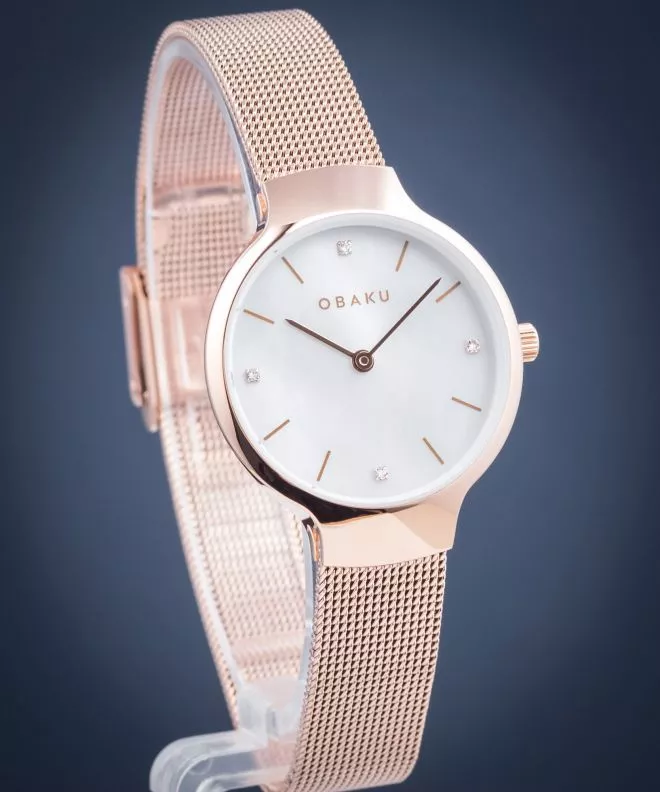 Ρολόι Γυναικεία Obaku Vikke Rose V241LXVWMV