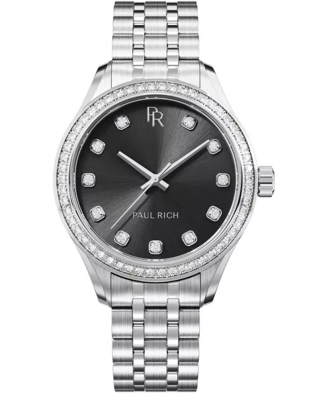 Ρολόι Γυναικεία Paul Rich Crystelle Silver Black 717931446240