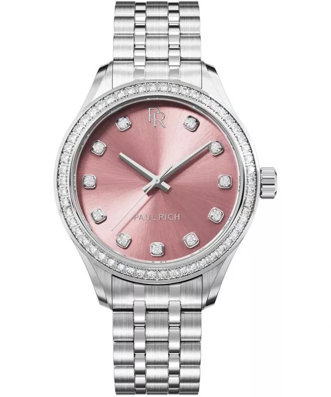 Ρολόι Γυναικεία Paul Rich Crystelle Silver Pink 717931446257