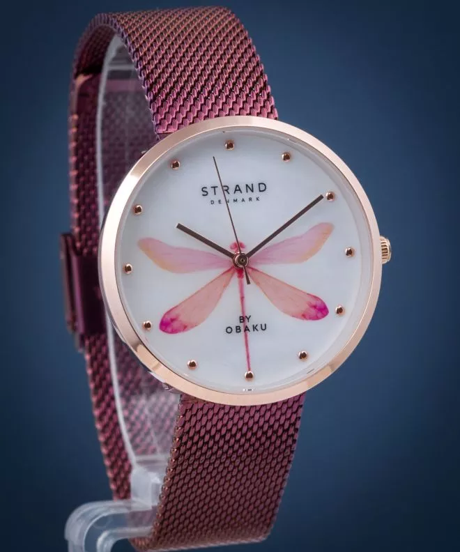 Ρολόι Γυναικεία Strand by Obaku Dragonfly S700LXVWMD-DDP