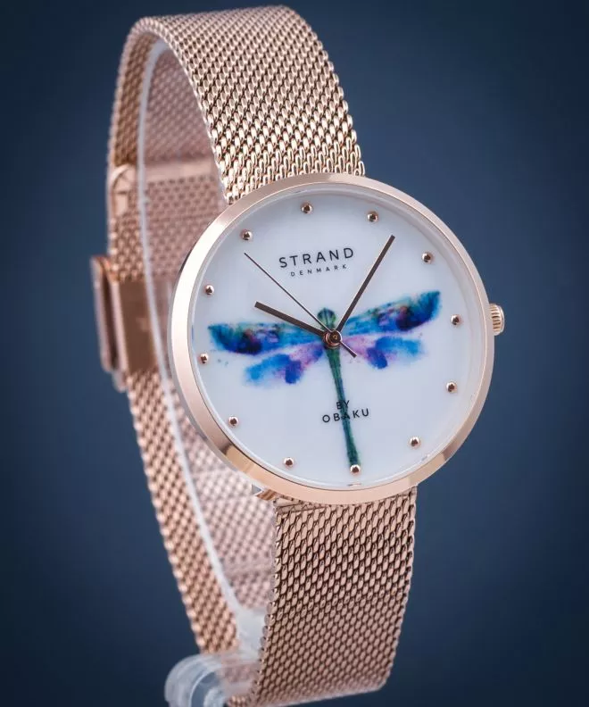 Ρολόι Γυναικεία Strand by Obaku Dragonfly S700LXVWMV-DD