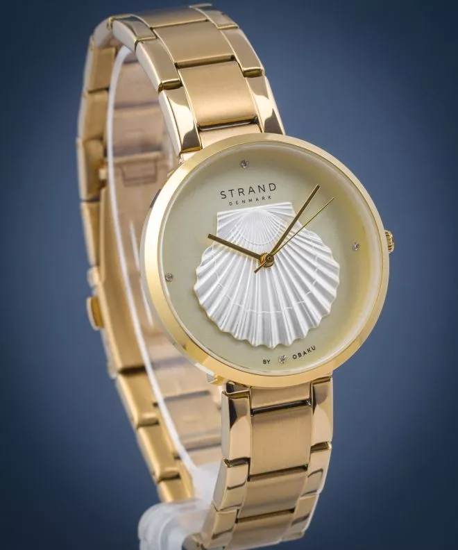 Ρολόι Γυναικεία Strand by Obaku Osyter S700LHGGSG-DOT