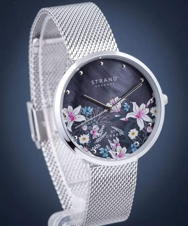 Ρολόι Γυναικεία Strand by Obaku Flower S700LXCBMC-DF