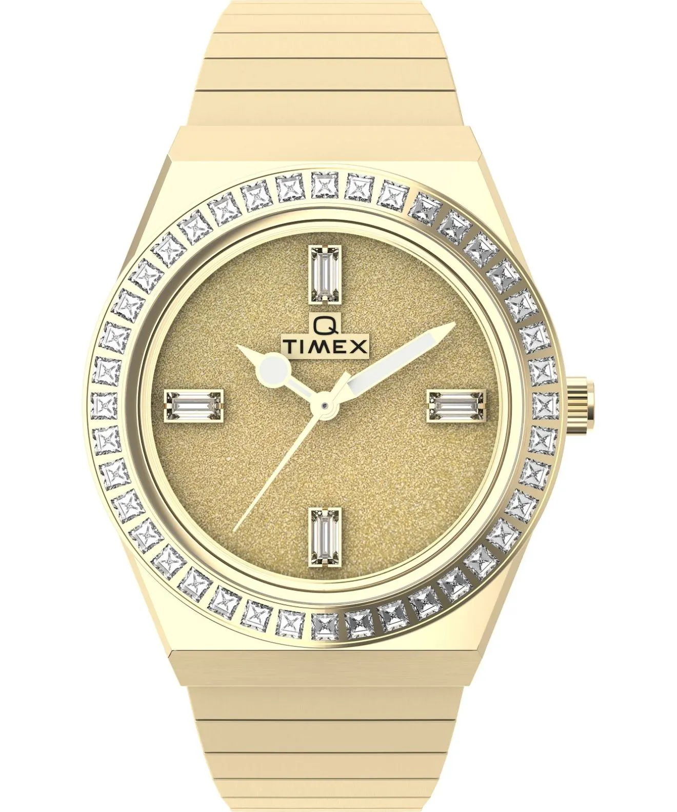 Ρολόι Γυναικεία Timex Q Crystal Beauty TW2W10500