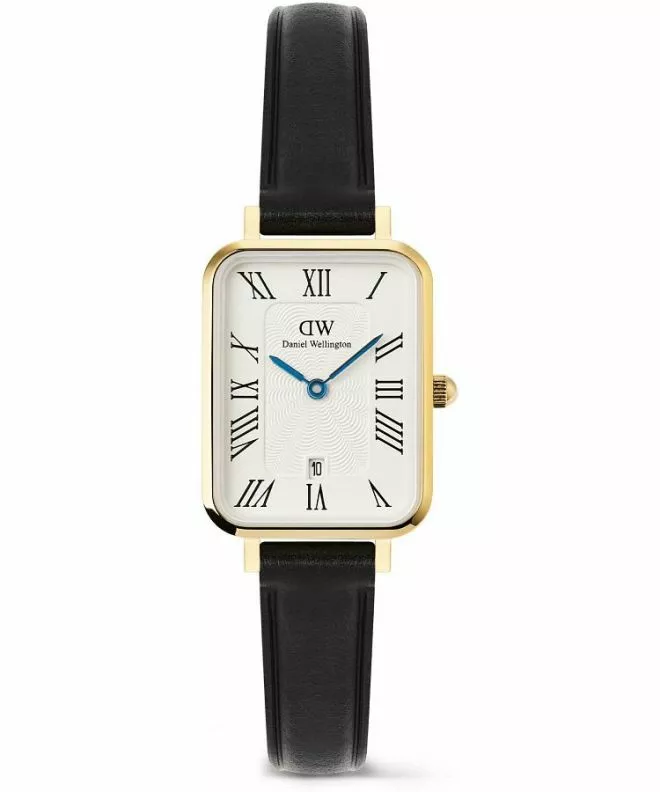 Ρολόι Γυναικεία Daniel Wellington Quadro Roman Numerals Date Sheffield Gold DW00100865
