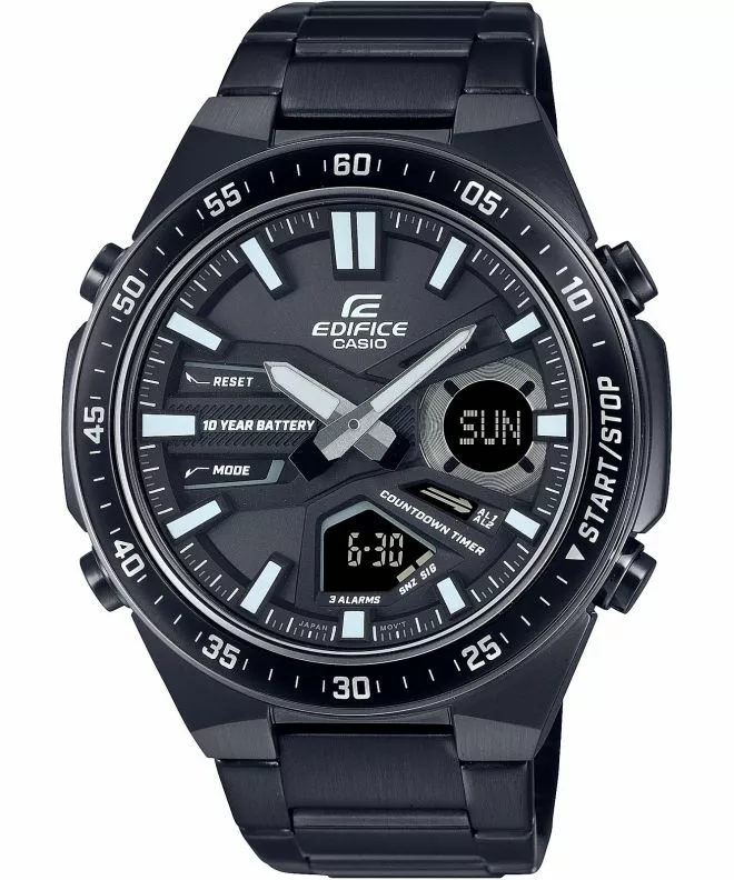 Ρολόι Ανδρικά Edifice Analog-Digital Chronograph EFV-C110DC-1AVEF
