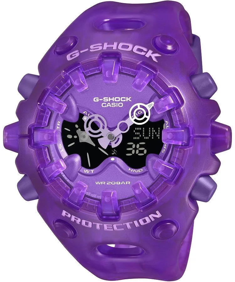 Ρολόι για Γυναίκες και Άνδρες G-SHOCK GA-V01 Series Big Case Transparent GA-V01SKE-6AER