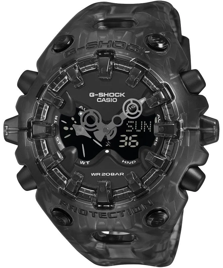 Ρολόι για Γυναίκες και Άνδρες G-SHOCK GA-V01 Series Big Case Transparent GA-V01SKE-8AER