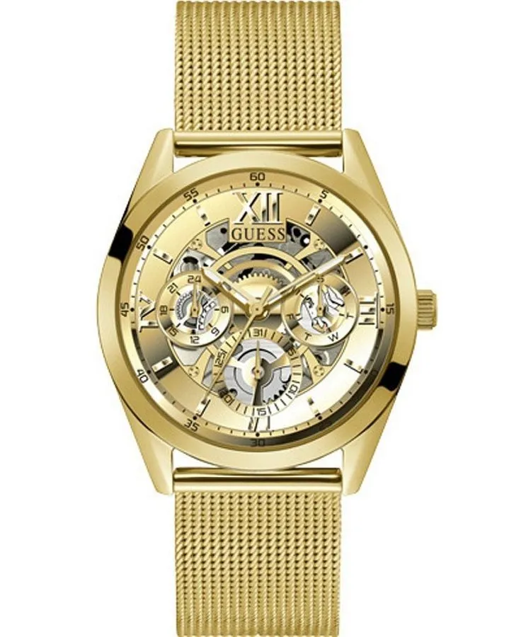 Ρολόι Ανδρικά Guess Dress Tailor Skeleton GW0368G2